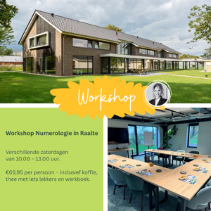 Workshop zaterdag 31 oktober